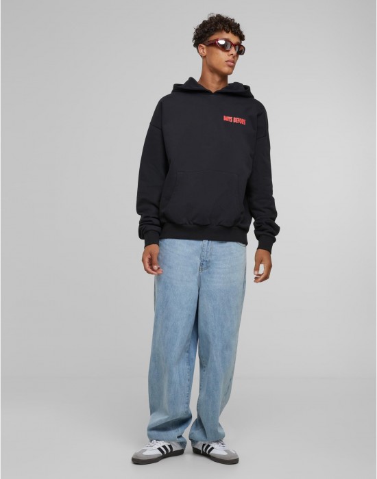 Days Before Overize Hoody black XXL