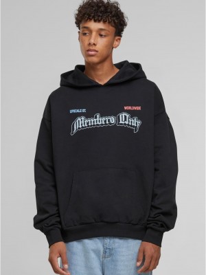 Only Members Oversize Hoody black XXL