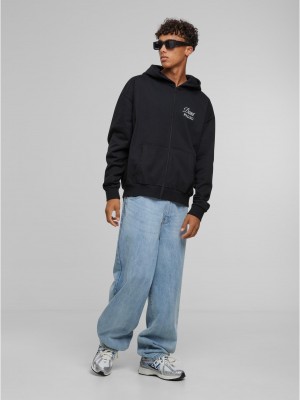 Dangerous Grounds Oversize Zip Hoody black XXL