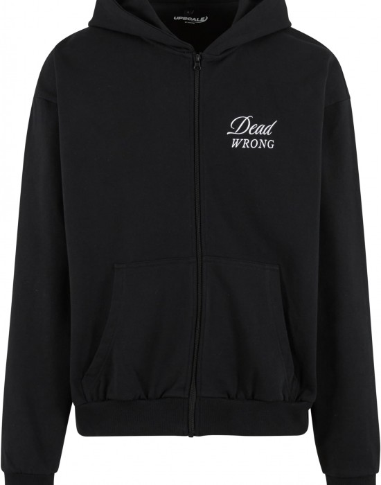Dangerous Grounds Oversize Zip Hoody black XXL