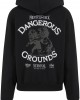 Dangerous Grounds Oversize Zip Hoody black XXL