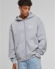 Dangerous Grounds Oversize Zip Hoody heather grey XXL