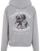 Dangerous Grounds Oversize Zip Hoody heather grey XXL