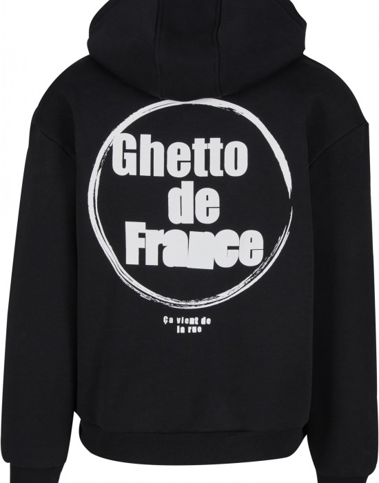 Ghetto de France Fluffy Hoody black XXL