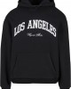 L.A. College Fluffy Hoody black XXL