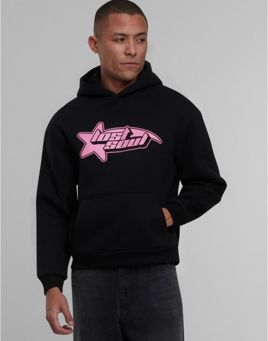 Lost Soul Fluffy Hoody black XXL