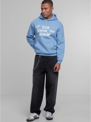 If You Know Fluffy Hoody powderblue XXL