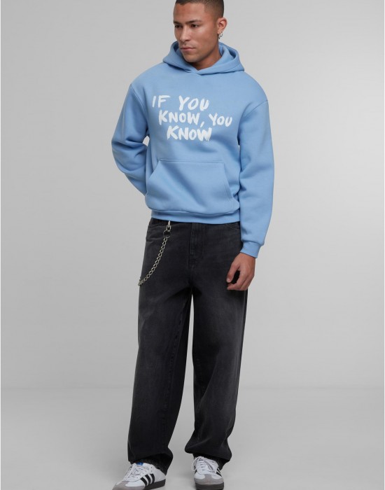 If You Know Fluffy Hoody powderblue XXL