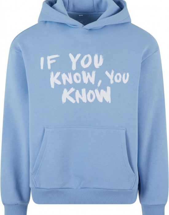 If You Know Fluffy Hoody powderblue XXL
