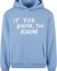 If You Know Fluffy Hoody powderblue XXL
