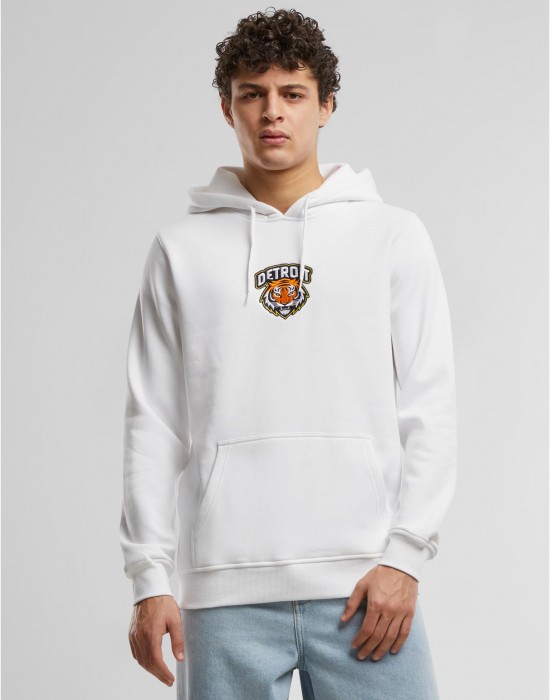 Detroit Tiger Head Hoody white XXL