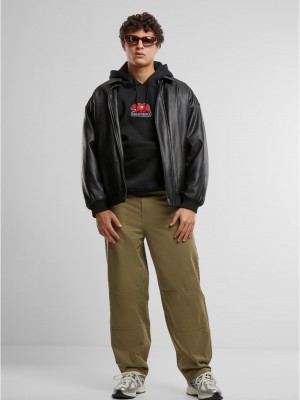 California Bear Patch Hoody black XXL