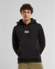 USA College Wording Patch Hoody black XXL