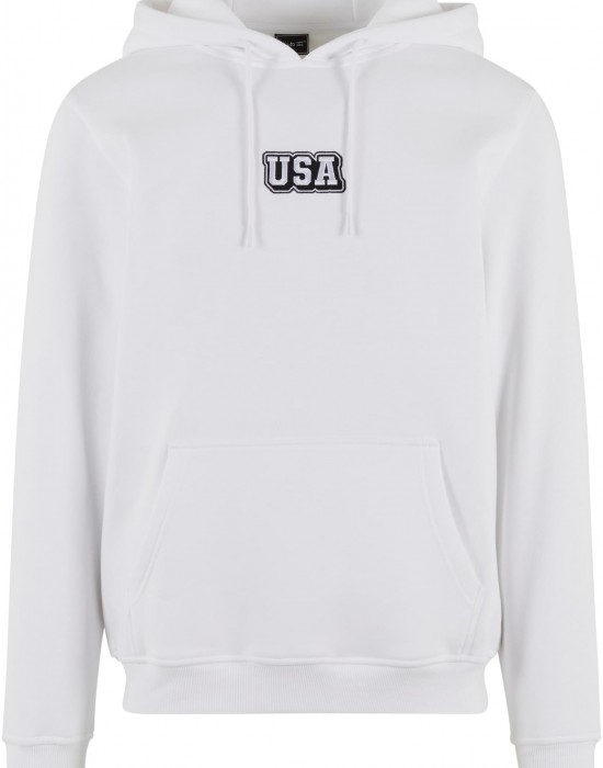 USA College Wording Patch Hoody white XXL USA College Wording Patch Hoody white XXL