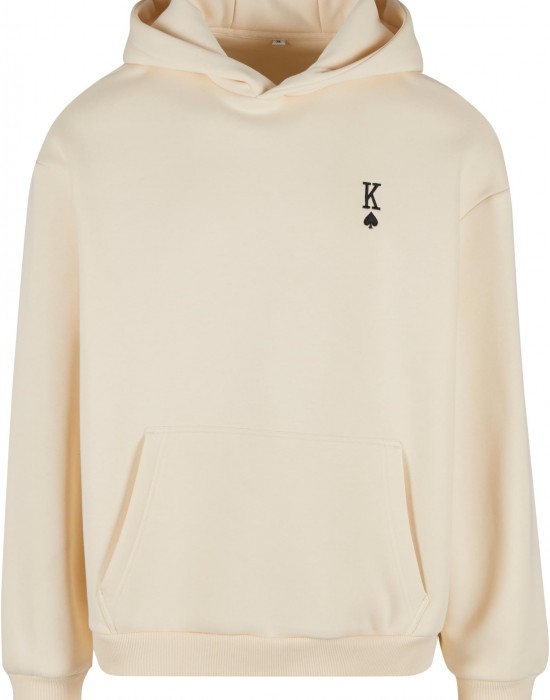 King Card EMB Fluffy Hoody whitesand XXL King Card EMB Fluffy Hoody whitesand XXL