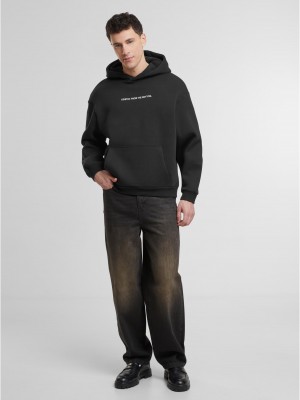 Started From The Bottom EMB Fluffy Hoody black XXL