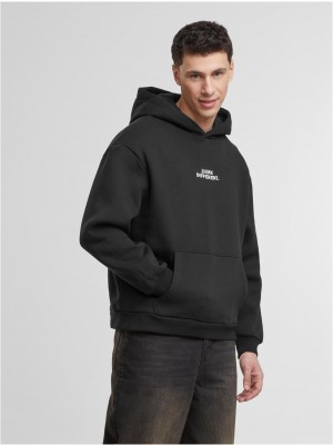 Think Different EMB Fluffy Hoody black XXL