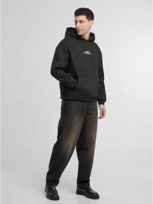 Think Different EMB Fluffy Hoody black XXL