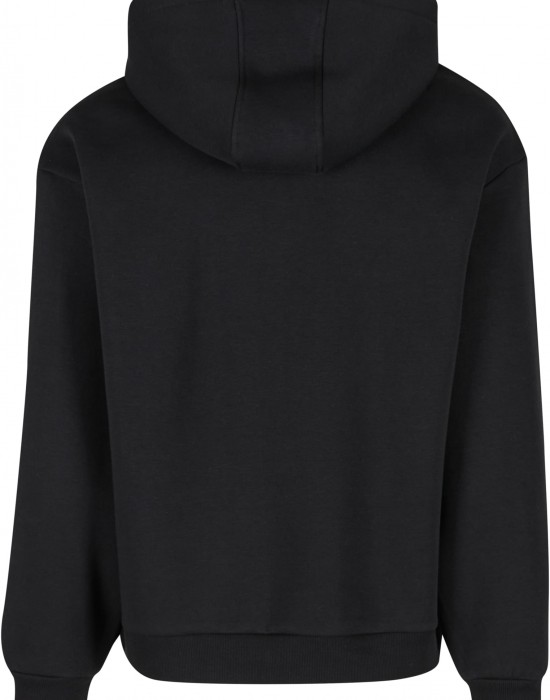 Love Yourself First EMB Fluffy Hoody black XXL
