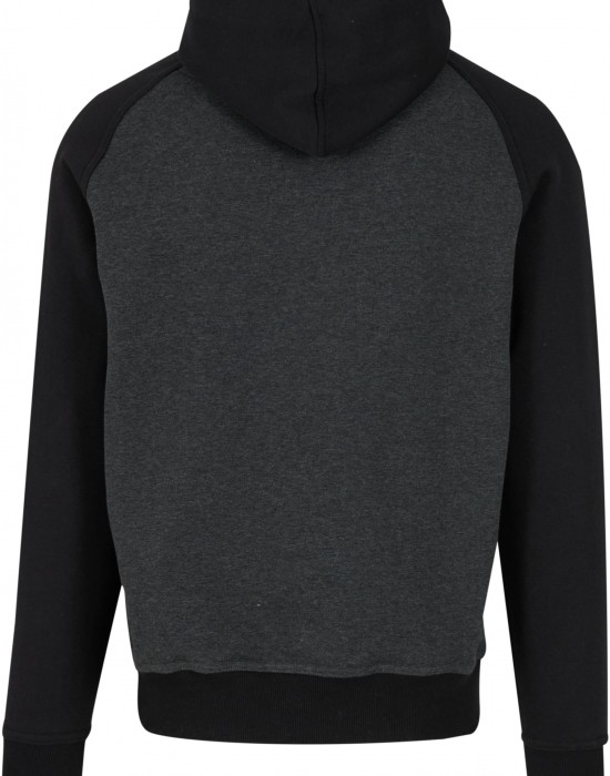 Compton Wording EMB Raglan Hoody cha/blk XXL Compton Wording EMB Raglan Hoody cha/blk XXL