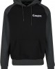 Compton Wording EMB Raglan Hoody blk/cha XXL Compton Wording EMB Raglan Hoody blk/cha XXL