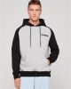 Compton Wording EMB Raglan Hoody h.grey/blk XXL Compton Wording EMB Raglan Hoody h.grey/blk XXL