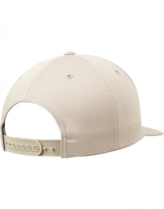 Шапка с козирка в бежово Unstructured 5-Panel Snapback, Urban Classics, Шапки с козирка - Complex.bg