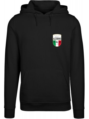 Azurro Italia Hoody black XXL Azurro Italia Hoody black XXL