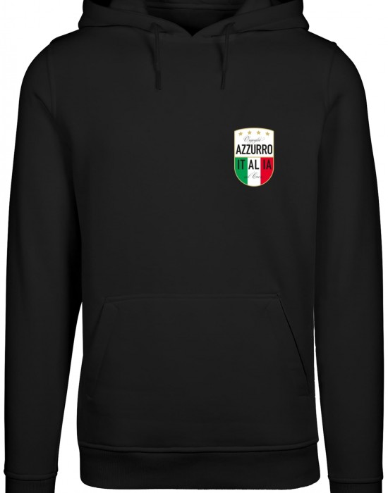 Azurro Italia Hoody black XXL Azurro Italia Hoody black XXL