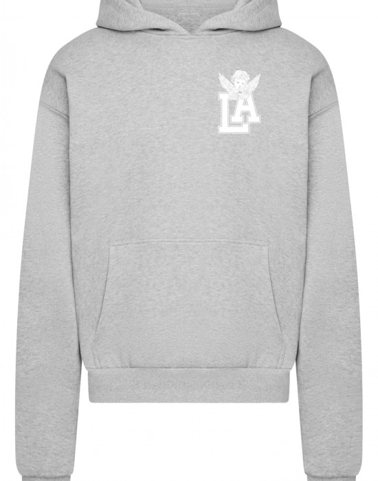 LA Wings Heavy Cotton Box Hoody grey XXL LA Wings Heavy Cotton Box Hoody grey XXL