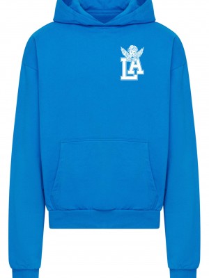 LA Wings Heavy Cotton Box Hoody cobalt blue XXL