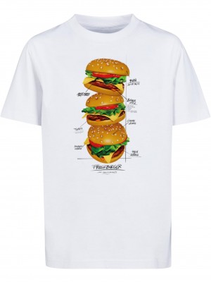 Детска Тениска Kids Triple Burger Tee white 158/164