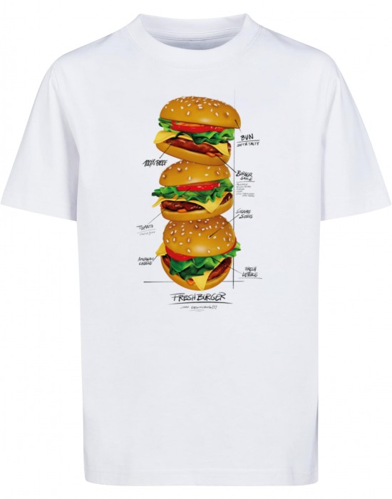 Детска Тениска Kids Triple Burger Tee white 158/164