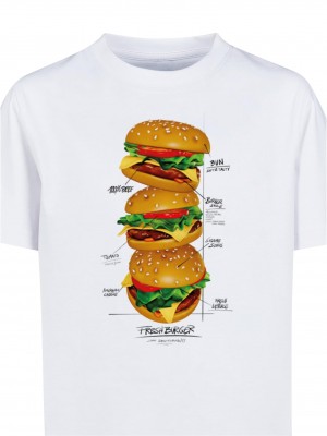 Детска Тениска Kids Triple Burger Tee white 158/164