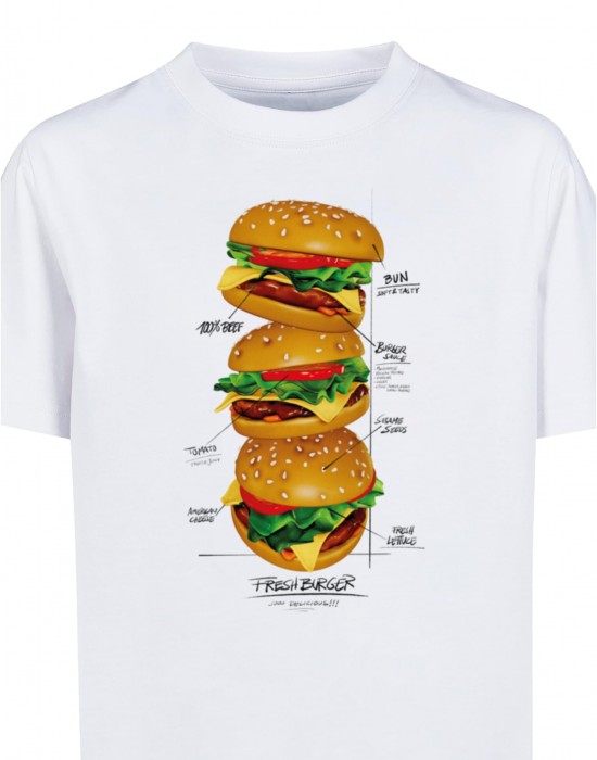 Детска Тениска Kids Triple Burger Tee white 158/164