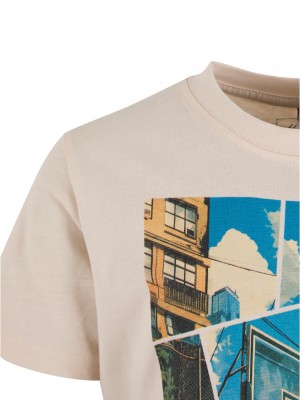 Детска Тениска Kids Basketball Comic Tee marshmallow 158/164