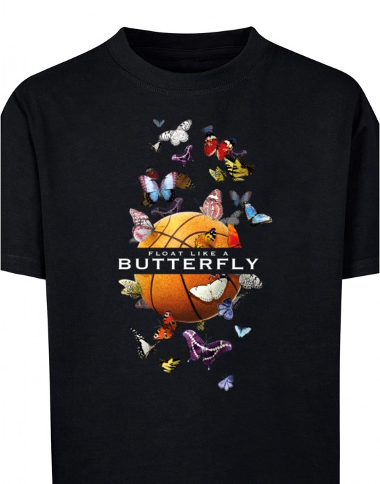 Детска Тениска Kids Butterfly Baller Tee black 158/164