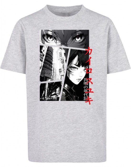 Детска Тениска Kids Manga Comic Tee heather grey 158/164