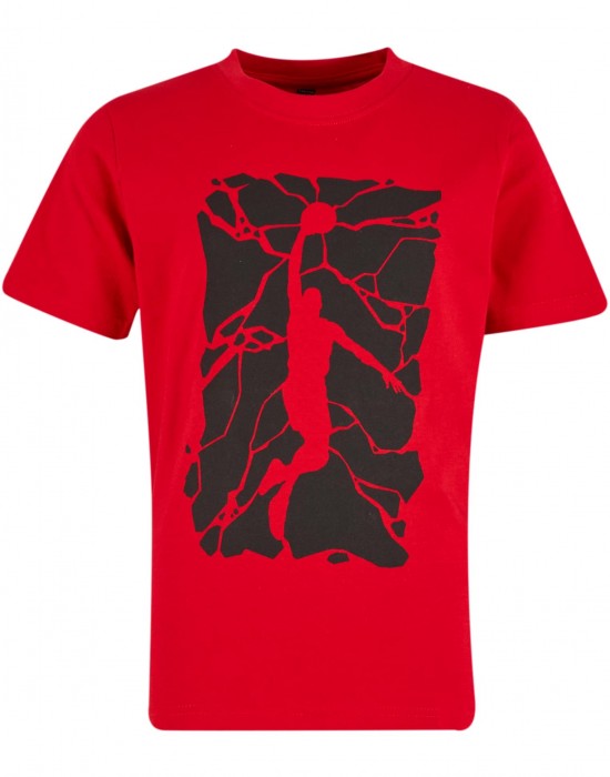 Детска Тениска Kids Basketball Splitters Tee cityred 158/164