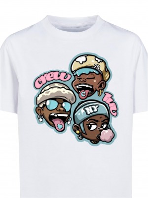 Детска Тениска Forever Crew Luv Tee white 158/164