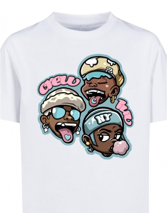 Детска Тениска Forever Crew Luv Tee white 158/164