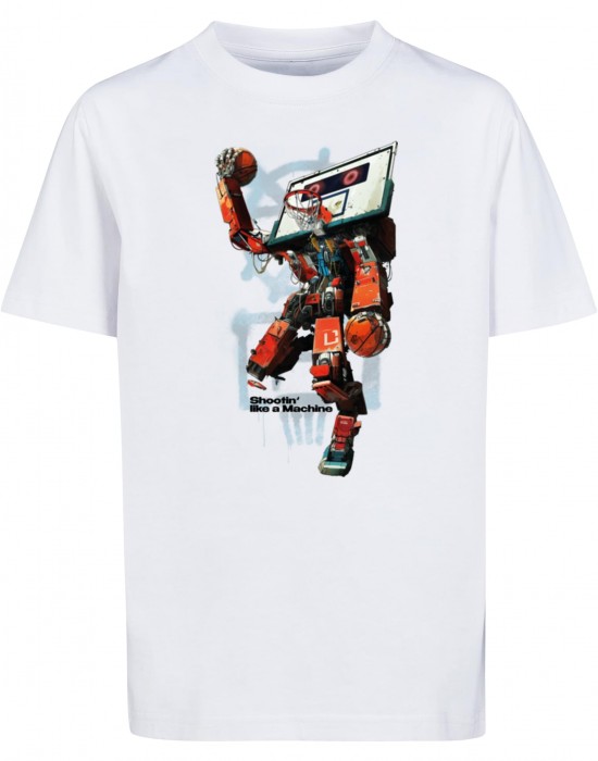 Детска Тениска Ballin Robot Tee white 158/164