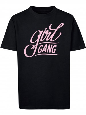 Детска Тениска The Girl Gang Tee black 158/164