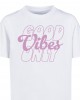 Детска Тениска Good Vibes Only Wording Tee white 158/164