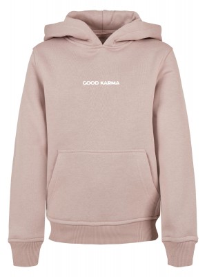 Детска Тениска Karma Butterfly Basic Kids Hoody  duskrose 158/164