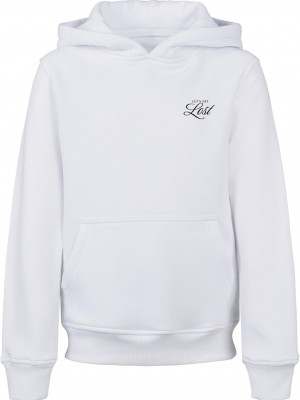 Детска Тениска Lost Flowers Basic Kids Hoody white 158/164
