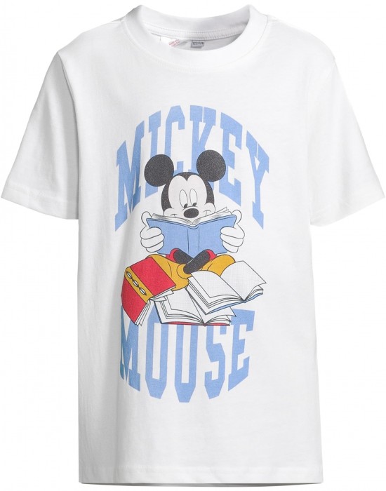Детска Тениска Kids Mickey Mouse Smart Tee white 158/164
