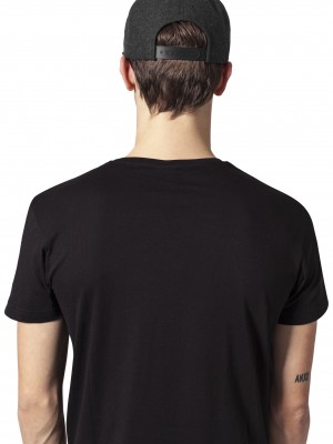 Шапка с козирка в тъмносиво Melton Wool Snapback Шапка с козирка в тъмносиво Melton Wool Snapback