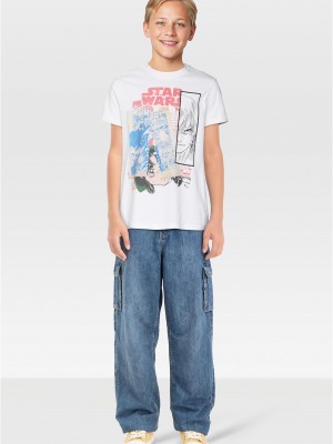 Детска Тениска Kids Star Wars Anime Tee white 158/164