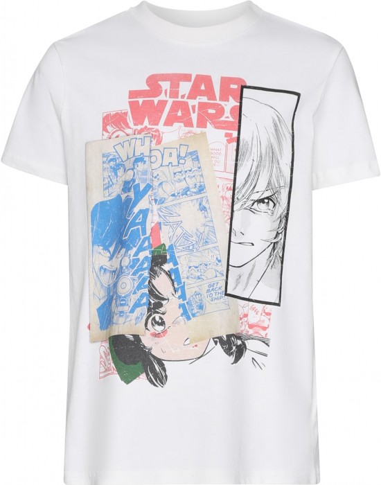 Детска Тениска Kids Star Wars Anime Tee white 158/164